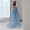 Off Shoulder Light Luxury Host Fish Tail Dress