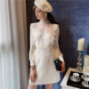 Design niche lace dress with gentle wind and luxury