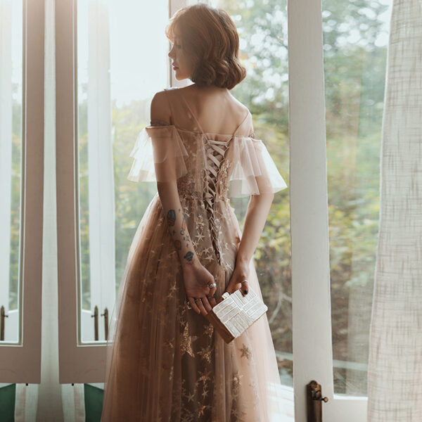 Immortal host bridesmaid dress