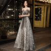 Banquet New Elegant Temperament Ladies Long Evening Dress