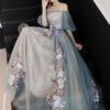 Evening Dress Skirt Female Spring Banquet Noble Fairy Temperament Elegant One Shoulder