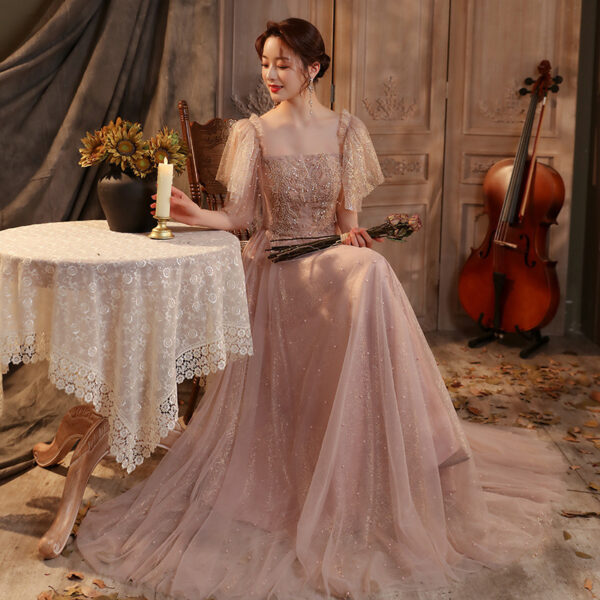 Elegant Evening Dress Women's New Banquet Style