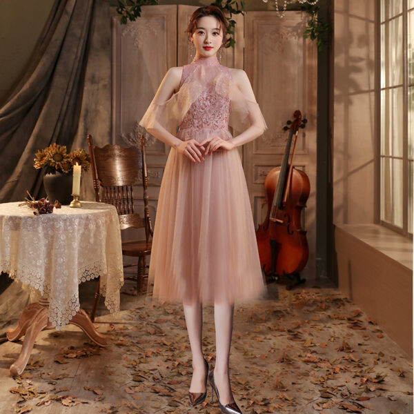 Elegant Evening Dress Women's New Banquet Style