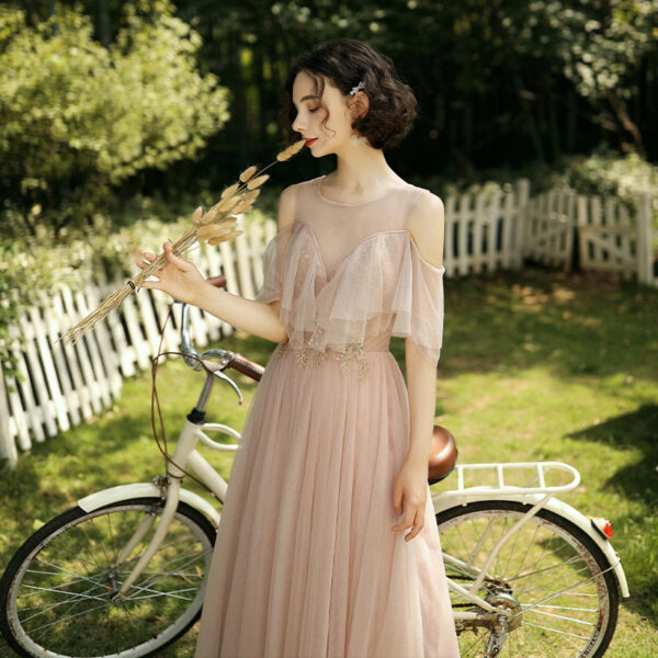 Evening Dress Skirt Female Banquet Long Dress