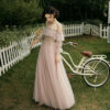 Evening Dress Skirt Female Banquet Long Dress