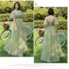 Off-shoulder Bridesmaid Group Evening Dress Host's Dress Women