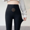 Belly-controlling Butt Lifting Leggings With Three-breasted Design
