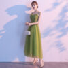 White Green Sling Long