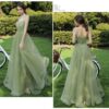 Off-shoulder Bridesmaid Group Evening Dress Host's Dress Women