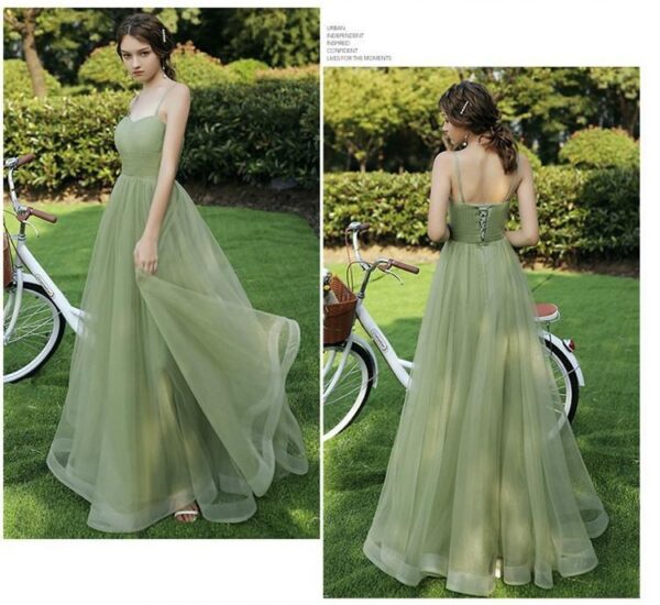 Off-shoulder Bridesmaid Group Evening Dress Host's Dress Women