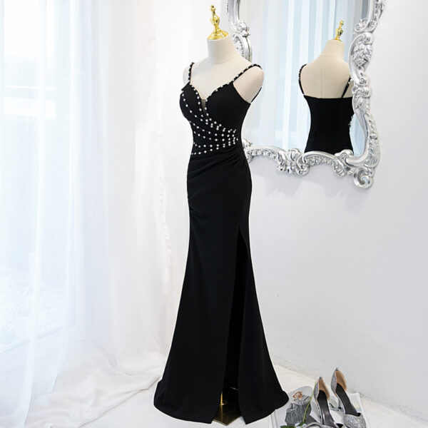 Celebrity Light Luxury Niche High-end Fishtail Dress Host