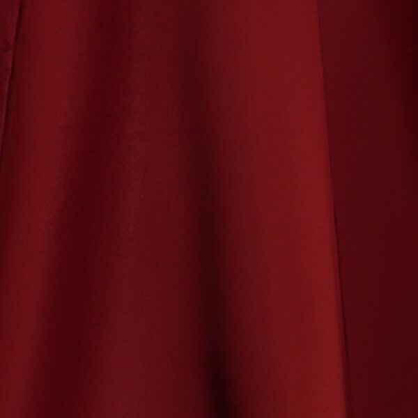 Wine Red Fish Tail Evening Dress