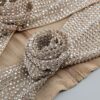 Flower Decoration Elegant Rhinestone Dress