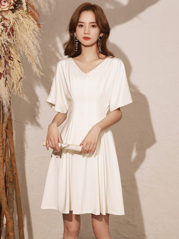 Summer Light Luxury Minority High-end Host Dress