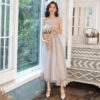 Banquet Evening Women's Light Luxury Small Bridesmaid Dress