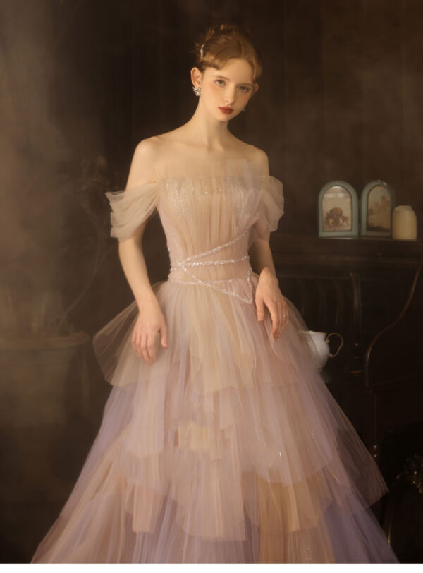 Evening Dress Salute Wine Dress Light Luxury Small