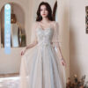 Sisters Group Banquet Slimming Girlfriends Clothes Bridesmaid Group Plump Girls Evening Dress