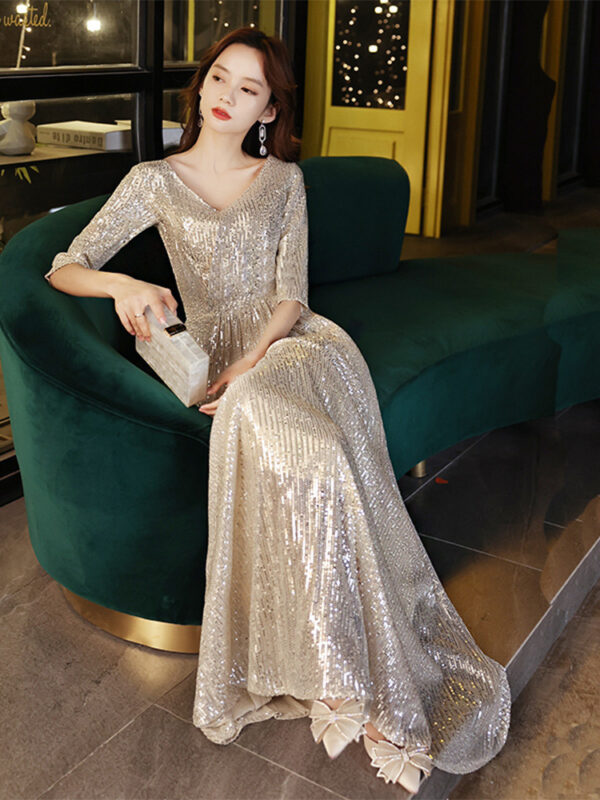 Fashion Personality Evening Dress Skirt Female