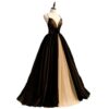 Banquet Evening Long Dress Black Slimming Daily Style Annual Meeting Elegant Birthday