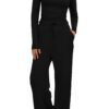 High Waisted Wide Leg Pants Sportswear