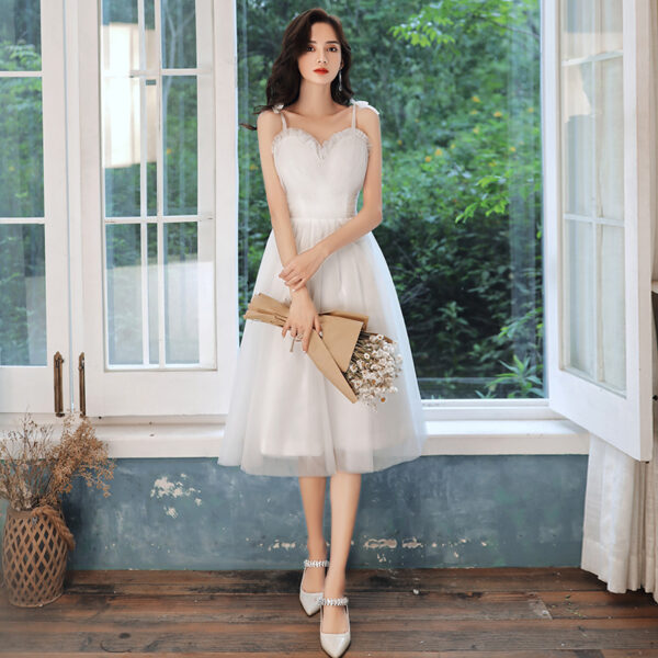 Banquet Evening Women's Light Luxury Small Bridesmaid Dress