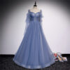 Banquet Evening Dress Dress Women's, Blue Long Dress