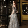Banquet New Elegant Temperament Ladies Long Evening Dress
