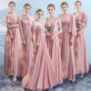 Host Dinner Bridesmaid Group Chiffon Bridesmaid Dress