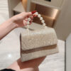 Women's Rhinestone Banquet With Evening Dress Small Bag