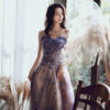 The Banquet Evening Dress Is Purple Dreamy And Long