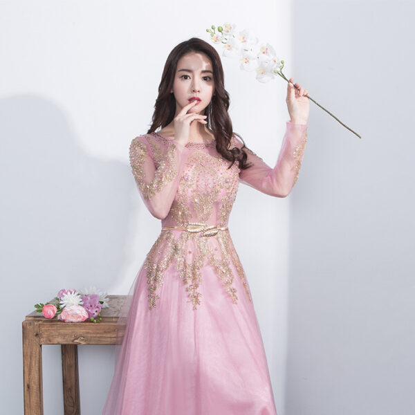 Dance Performance Costume Evening Dress Choir Host Dress Length