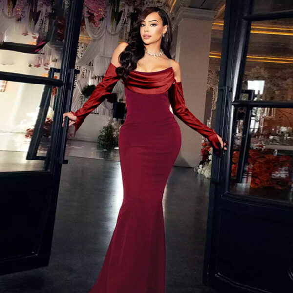 Women's Luxury Slim-Fit Formal Dress