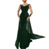Women's Dance Lace Party Evening Dress