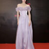 Purple Evening Dress Women's Banquet Graduation Adult Toast Dress