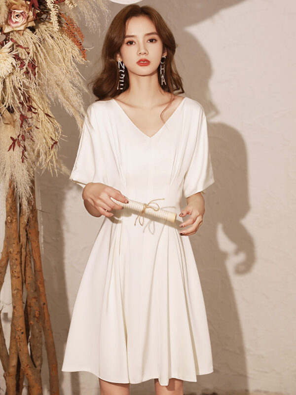 Summer Light Luxury Minority High-end Host Dress