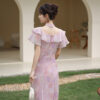 Waistband Tea Break Elegant Luxury Dress