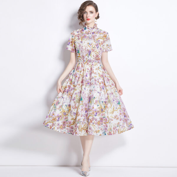 Mild Luxury Retro Elegant Dress Women