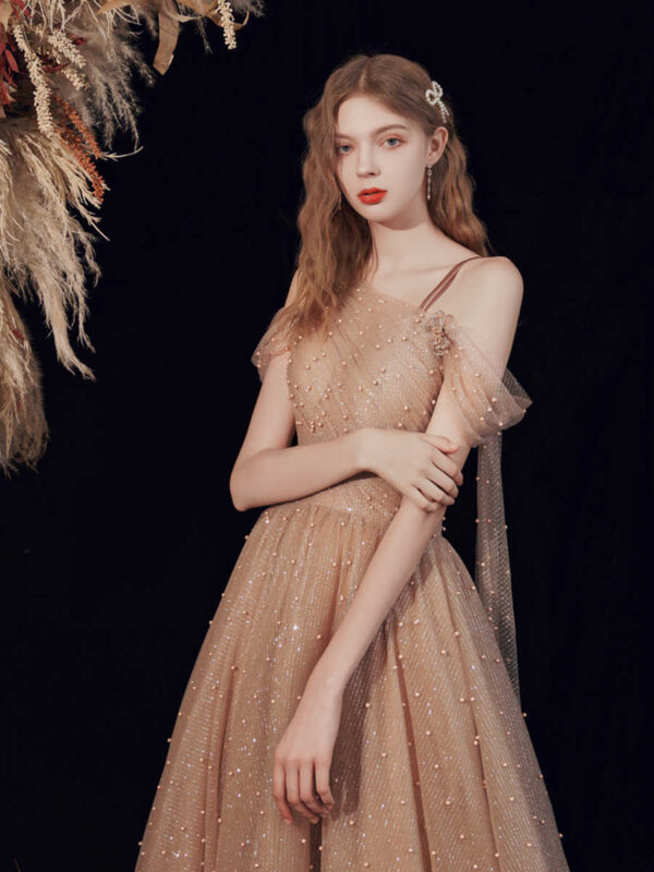 Bridal Wedding Host Performance Long Evening Dress