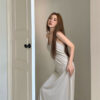 Summer Thin Dress Elegant Sleeveless