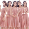 Girlfriend Bridesmaid Group Evening Wear Graduation Dress