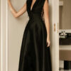 Niche Light Luxury High Set Little Black Dress