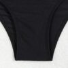 Women's Black Sexy  Two-piece Quick-dry Fabric Bikini Swimwear