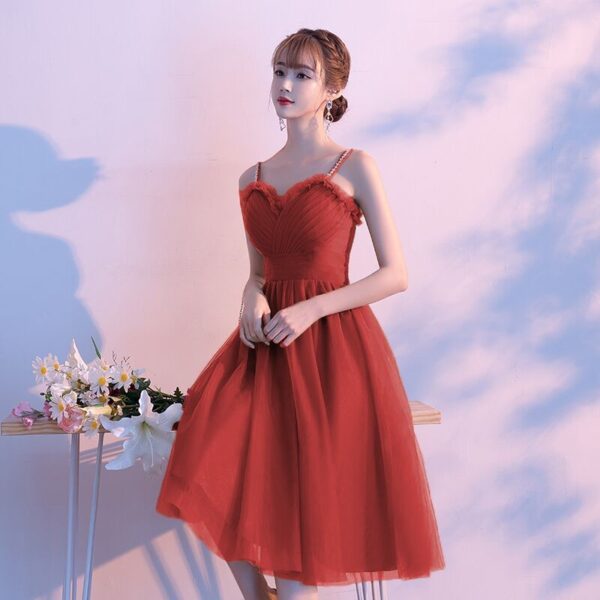 Banquet Evening Women's Light Luxury Small Bridesmaid Dress