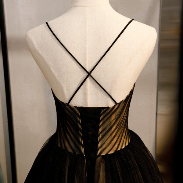 Banquet Evening Long Dress Black Slimming Daily Style Annual Meeting Elegant Birthday