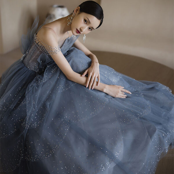 Women's Temperament Fashion Toast Evening Dress