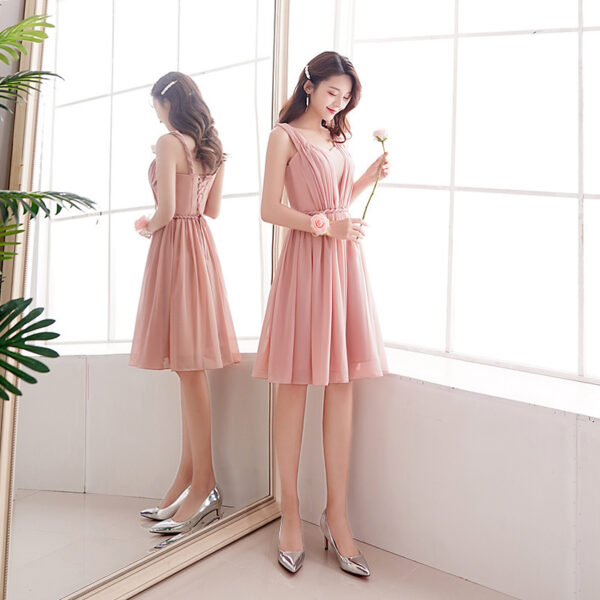 Girlfriend Bridesmaid Group Evening Wear Graduation Dress