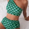 New Fashionable And Sexy Bikini Split Beach Swimsuit Two-piece Set