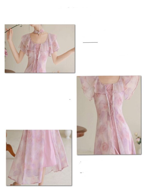 Waistband Tea Break Elegant Luxury Dress
