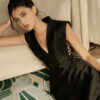 Niche Light Luxury High Set Little Black Dress