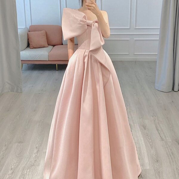 Evening Gown Bride Engagement Dress French Bridesmaid Dress